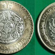 Mexico 10 pesos, 1999 2005 2010 2015 2022 ***/