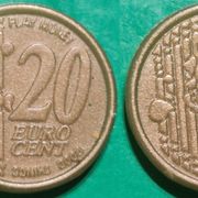 20 Euro Cents Play Money   Numista Rarity index: 95!!!