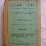 Juraj Majcen - Geometrija za više razrede - 1923. - 1 €