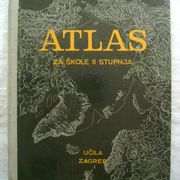 Atlas za škole II. stupnja - Učila / Mladost - 1971. - 1 €