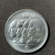 Kovanica BELGIJA / 100 francs 1950g. **SREBRO** / 18,00 gr