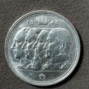 Kovanica BELGIJA / 100 francs 1948g. **SREBRO** / 18,00 gr
