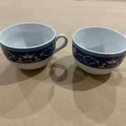 Porculan - 2 velike šalice - Inker Porcelain