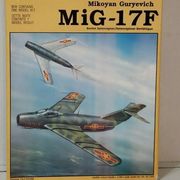Maketa aviona avion MiG-17 F 1/48 Mikoyan i Gurevič MiG 1:48