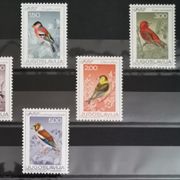 Ptice 1274-79,čisto