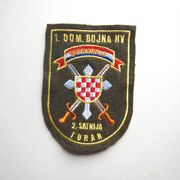 BROWNINGSI - TURAN - 1. DOMOBRANSKA BOJNA 2. SATNIJA - oznaka