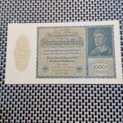 Njemačka,10000 maraka,1922/Xf+