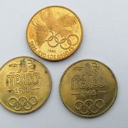 Medalja OI Sarajevo - Los Angeles 1984 i Mexico 1968