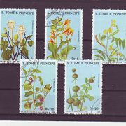 Sao Tome E Principe 1988g...cvijeće...komplet!!!8197