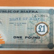 Biafra 1 pound 1967  serija AA