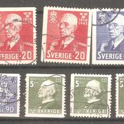 Švedska - 1943. kompletna g. , sa varijacijom zupčanja /310/