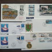 Brodovi mala kolekcija FDC-a i kuverti