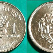 Guyana 1 dollar, 2005 2008 ***