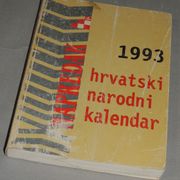 Napredak hrvatski narodni kalendar 1993