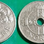 Norway 1 krone, 2001 ***/
