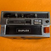 Duplex - 8 track + cassette  car player