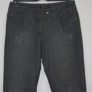 Claire jeans traper hlače sive boje, vel. 38/M