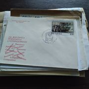 Poljska kolekcija FDC-a kuverti prigodnih žigova i dopisnica 34 izdanja