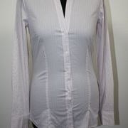 H&M košulja rozo-bijele boje (kockasti uzorak), vel. 36/S