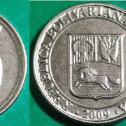 Venezuela 25 céntimos, 2009 ***/