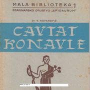 CAVTAT I KONAVLE - Dr. V. Novaković (1954) * Starinarsko društvo Epidaurum
