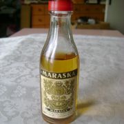 Stara mini bočica - Maraska vinjak - vintage staklena ambalaža
