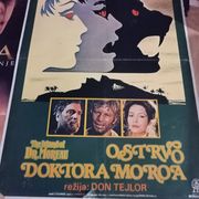 Ostrvo Doktor Moroa original kino plakat