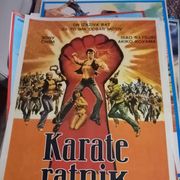 Karate ratnik  original kino plakat