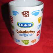 Šalica DUKAT - Čokoladno mlijeko - keramika. SAND-2