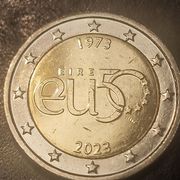 Irska 2€ 2023. 50 godina clanstva u EU RIJETKO!!!