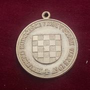 Medaljica Hrvatsko hodocasce u Rim 1967 god