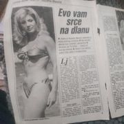 SUZANA MANČIĆ   1971 GODINA   EX YU RIJETKO