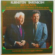 Rubinstein, Barenboim / Beethoven Concerto No. 4 , NM ➡️ nivale
