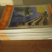 Lot časopis GRAĐEVINAR, 17 brojeva iz 2007., 2008. i 2009.