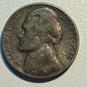 Kovanica SAD / USA 5 Cents 1945 S Jefferson Nickel