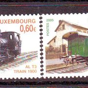 Luxemburg 2005 lokomotive Mi.No.1670-72 MNH