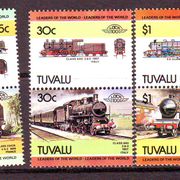 TUVALU lokomotive Mi.No.248-55 MNH