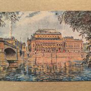 Prag stara umjetnička razglednica od 1 eura !!!