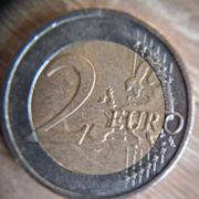 2 kovanice od 2 eura