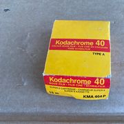 Kodachrome 40 super 8 catridge