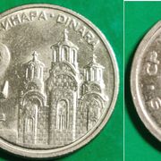 Yugoslavia 2 dinara, 2002 ****/
