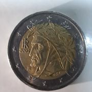 2 eura Julius Caesar 2002, stanje 10/10, rijetko