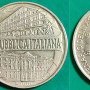 Italy 200 lire, 1996 100th Anniversary - Customs Service Academy ***/