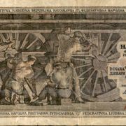 100 DINARA 1953