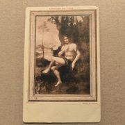 Leonardo da Vinci Bacchus stara umjetnička razglednica od 1 eura !!!