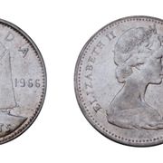 Kanada 10 cent 1966