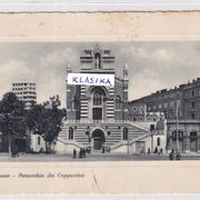 RIJEKA - FIUME - PARROCCHIA DEI CAPPUCCINI- stara razglednica , putovala