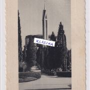 RIJEKA - FIUME - TEMPIO VOTIVO - stara razglednica , putovala