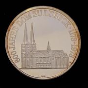 800 godina katedrale u Lubecku-1973- Ag.- 26g. -.999