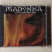 Cd Madonna live in detroid 2001